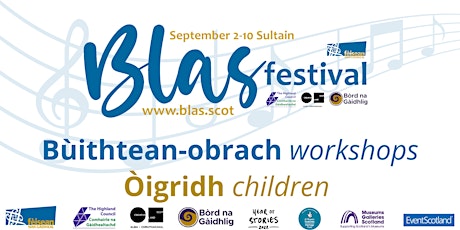 Ceòl is Cleas (Gàidhlig) | Blas Workshops: Children