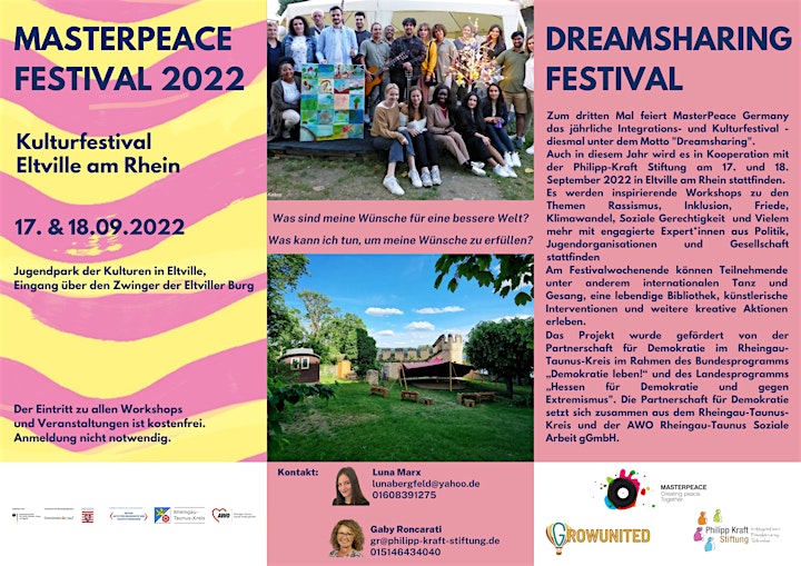 MasterPeace Festival - DreamSharing: Bild 