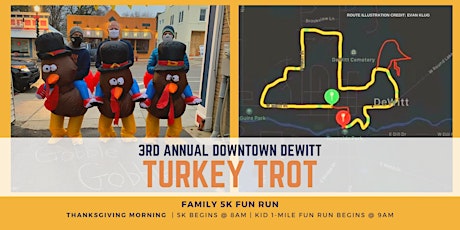 3rd Annual Downtown Dewitt Turkey Trot