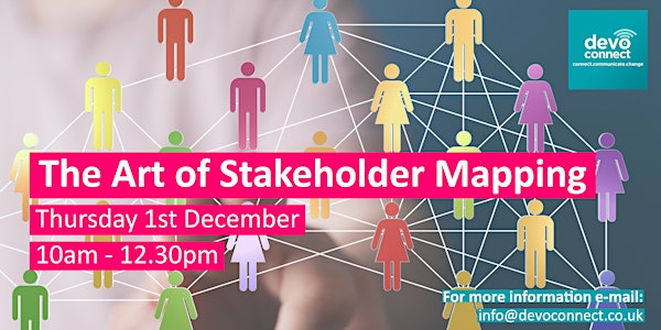 'The Art of Stakeholder Mapping' Training Session