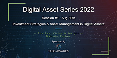 2022 DAS Seminars #1 : Investment Strategies & Asset Mgt. in Digital Assets
