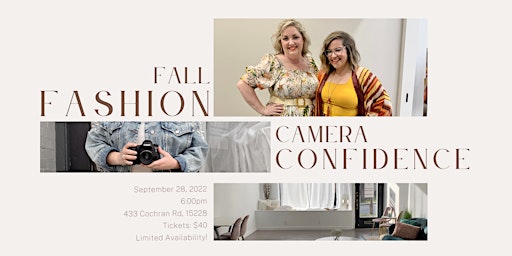 Fall Fashion and Camera Confidence Workshop