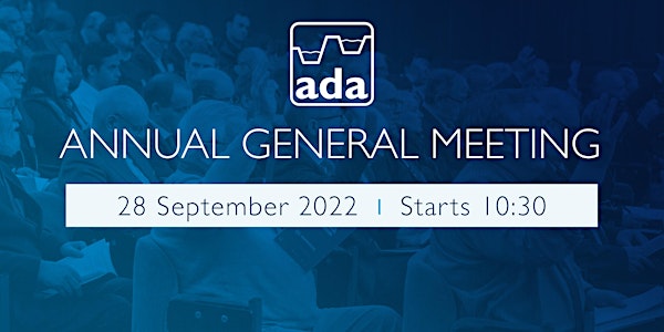 Association of Drainage Authorities Annual General Meeting 2022