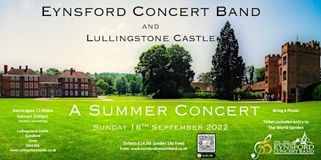 A Summer Concert at Lullingstone Castle primary image