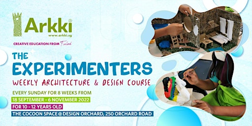 (for Children 10-12 years old) Arkki Weekly Architecture & Design Course primary image