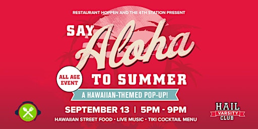 Say "Aloha" to Summer: A Hawaiian-themed Pop-Up!