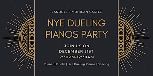 NYE Dueling Pianos Dinner Party