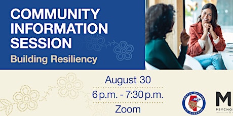 Community Information Session: Building Resiliency