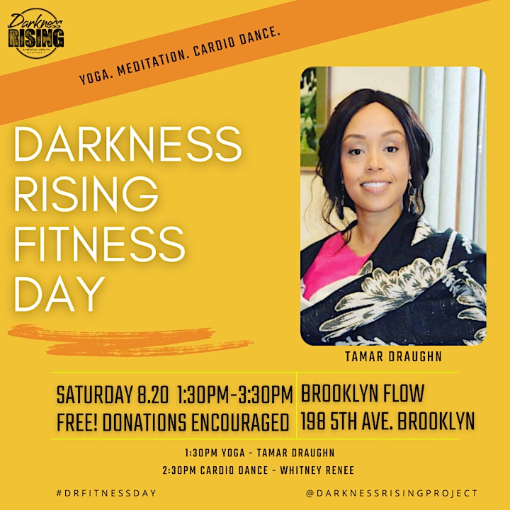 Free Yoga & Cardio Dance with Darkness RISING! image