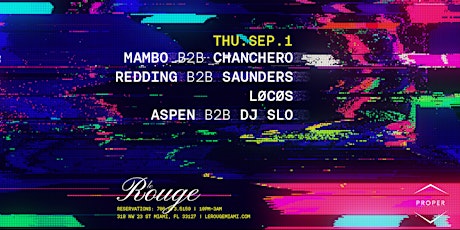 Thursdays at Le Rouge feat PROPER