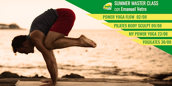 Summer Master Class Body&Mind con Emanuel Vetro