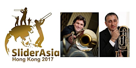 SliderAsia 2017 Recital 6-2: French & Italian Trombone Recital, featuring Vincent LEPAPE (Trombone), Vincenzo PARATORE (Trombone) & Eglantina GRAPSHI (Piano) primary image