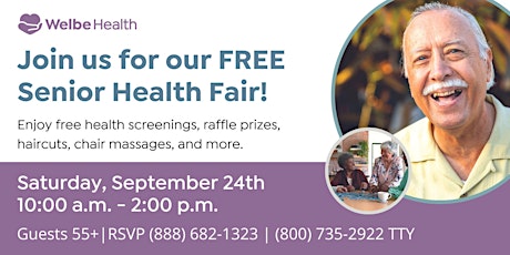 Join us for our FREE Senior Health Fair!