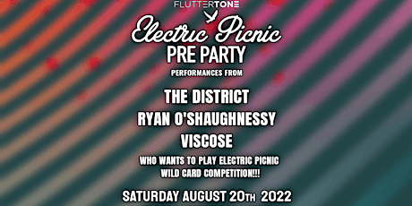 Fluttertone’s Pre EP party featuring The District and many more