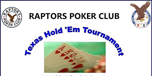Sept. Monthly  Poker Tournament