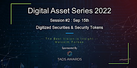 2022 DAS Seminars #2 : Digitized Securities & Security Tokens