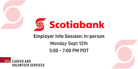 Scotiabank Info Sessions