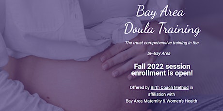 Bay Area Doula Training Fall session, October 2022