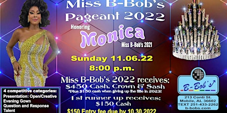 Miss B-Bob's 2022 Pageant!
