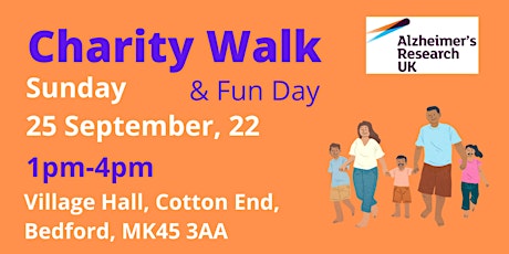 Charity Walk & Fun Day -  in support of Alzheimers Research UK