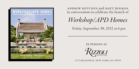 Andrew Kotchen and Matt Berman Present Workshop/APD Homes