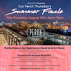 Perch Thursday's Rooftop VIP Finale and Tribute to Kenyan McDuffie