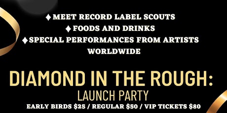 DIAMONDS IN THE ROUGH: LAUNCH PARTY