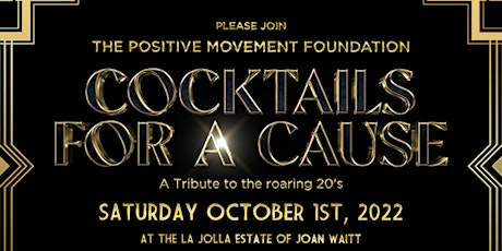 The Positive Movement Cocktail for a Cause Fundraiser 2022