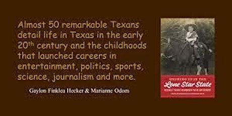Author Presentation: Growing Up in the Lone Star State