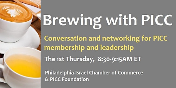 Brewing with PICC on the 1st Thursday
