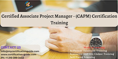 CAPM Certification Training in Greater Los Angeles Area, CA