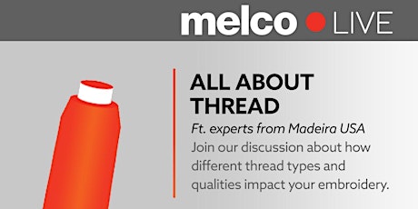 Melco Live - All About Thread with Special Guests from Madeira