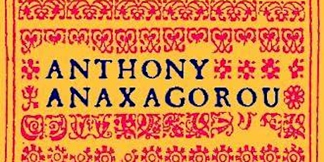 Creative Conversations: Anthony Anaxagorou