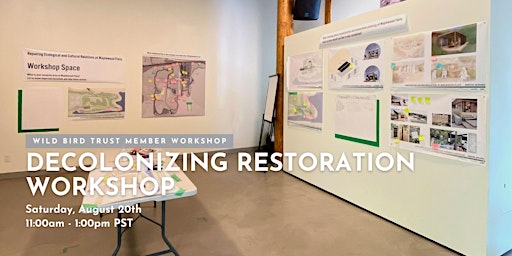 Decolonizing Restoration Workshop