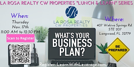Realtor Business Planning for 2023 at La Rosa Realty CW Properties