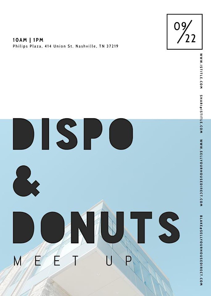 Dispo & Donuts! image