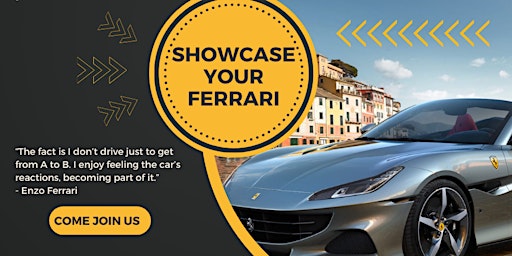 Showcase Your Ferrari