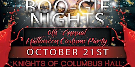 CAP Of Greater Pearland's 6th Annual Boooogie Nights Halloween Costume Party and Haunted Casino - Saturday October 21, 7pm-11pm primary image