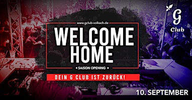 Welcome Home - Saison Opening