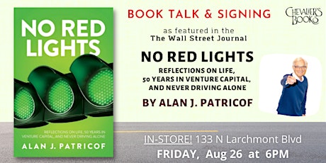 Book Talk! NO RED LIGHTS by Alan J. Patricof