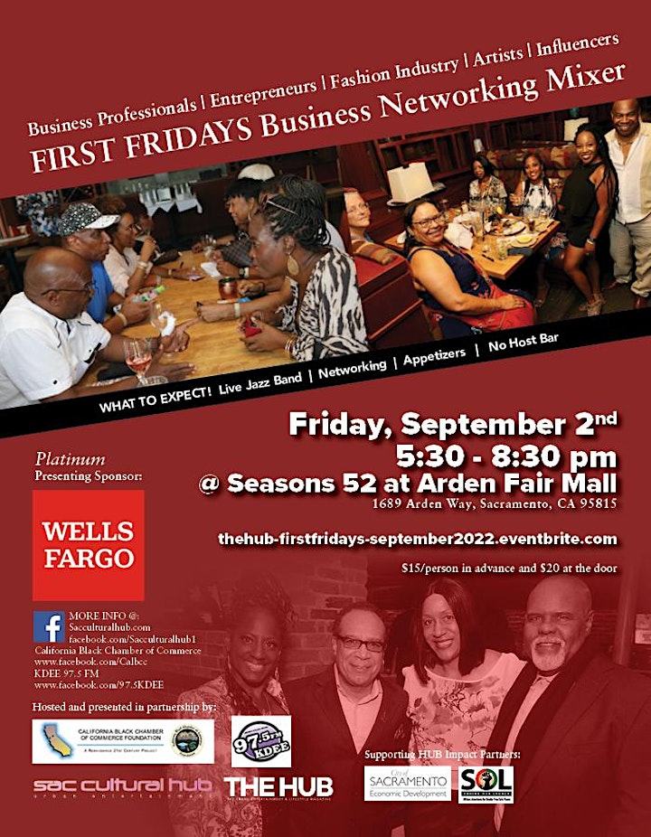 September 2022 FIRST FRIDAYS Business Mixer image