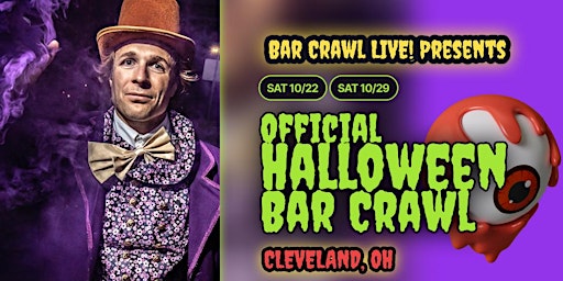 Cleveland's Official Horroween Bar Crawl Hosted Bar Crawl LIVE Sat, 10/22
