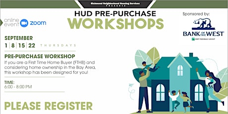 September FREE Pre Purchase Workshop