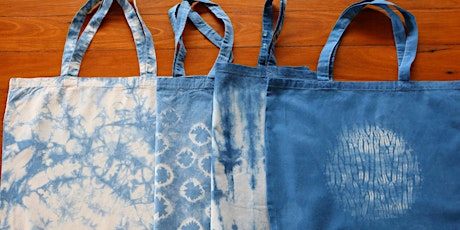 Shibori Tie Dye a Tote Bag primary image