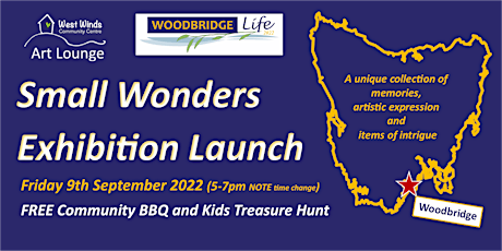 Small Wonders Exhibition Launch, FREE Community BBQ and Kids Treasure Hunt primary image