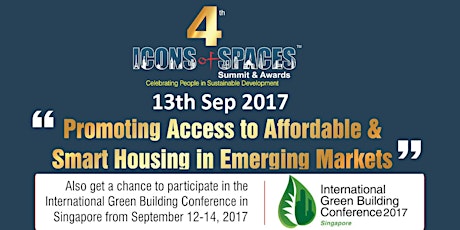 4th Icons of Spaces Summit & Awards, 2017 primary image