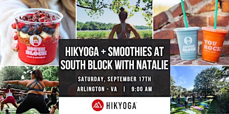 Hikyoga® + Smoothies at South Block with Natalie