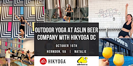 Outdoor Yoga at Aslin Beer Company with Hikyoga DC