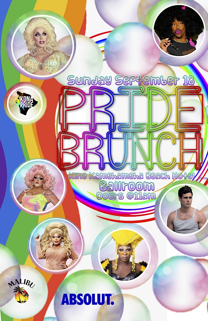 PRIDE BRUNCH Sunday Funday Buffet Included image