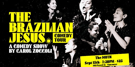 The Brazilian Jesus - a Comedy Show by Carol Zoccoli